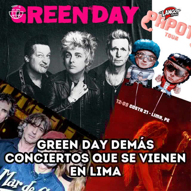Green Day y otros conciertos que se vienen en Lima image