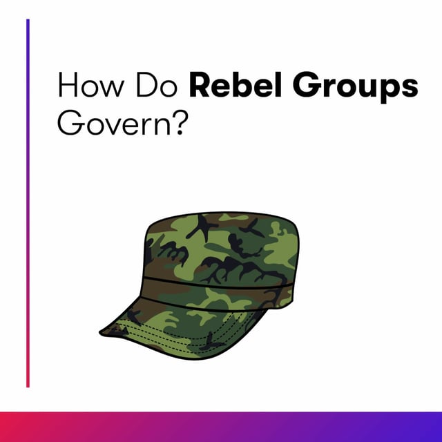 How Do Rebel Groups Govern? image