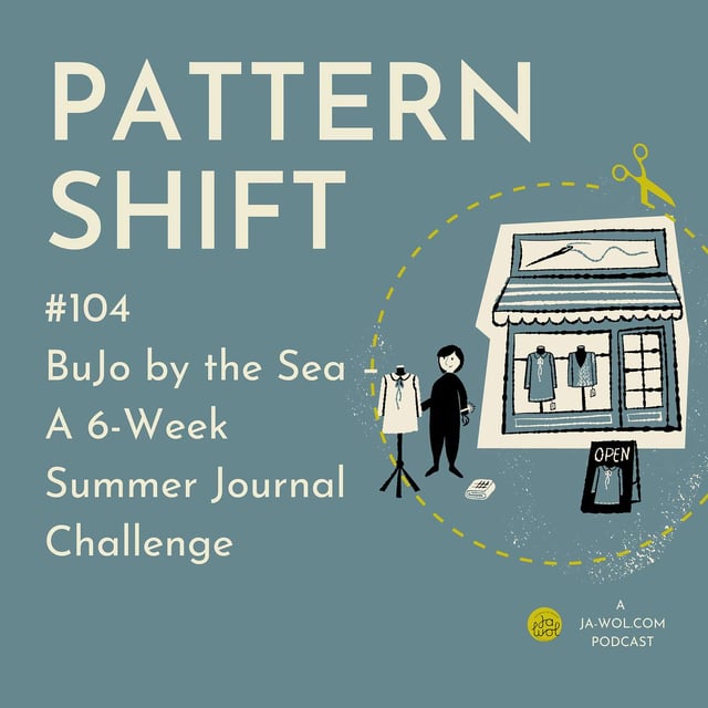 #104 - BuJo by the Sea – A 6-Week Summer Journal Challenge image