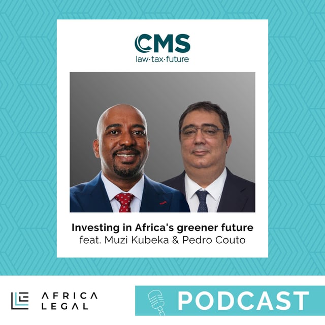 Investing in Africa's greener future |  With Muzi Kubeka and Pedro Couto and Craig Sisterson image