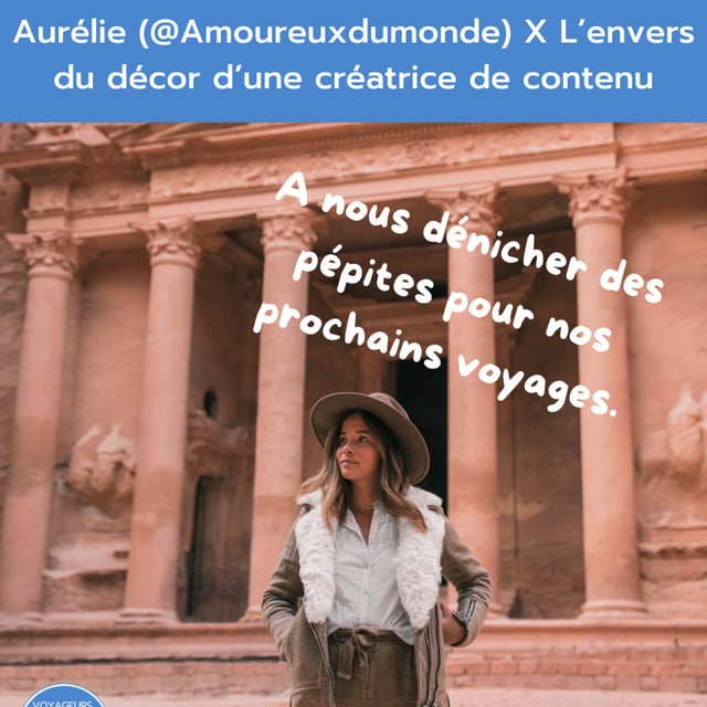 Portrait #63 - Aurélie d'Amoureux du monde X L'envers du décor d'une créatrice de contenu image