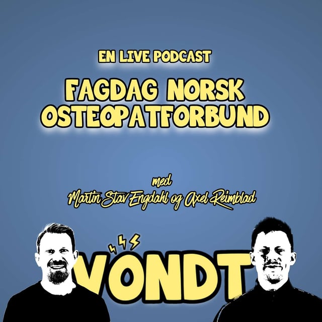 EP 85: LIVE POD - "Hvordan skal skuldersmerter behandles i 2025?" m/ Martin Stav Engdahl og Axel Reimblad image