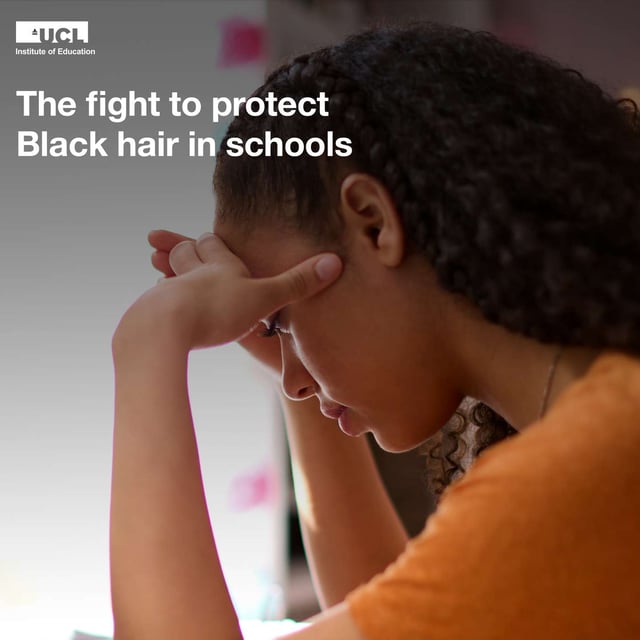 The fight to protect Black hair in schools | Let's talk about anti-Black racism image