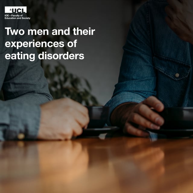 Two men and their experiences of eating disorders image