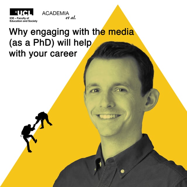 Why engaging with the media (as a PhD) will help your career | Academia et al: S03E01 image