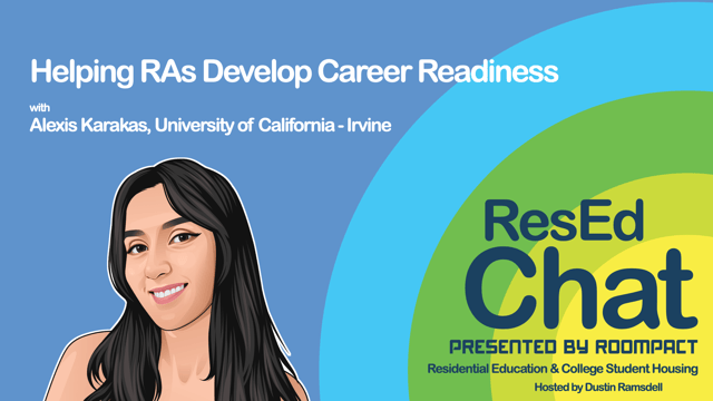 ResEdChat Ep 158: Helping RAs Develop Career Readiness with Alexis Karakas image