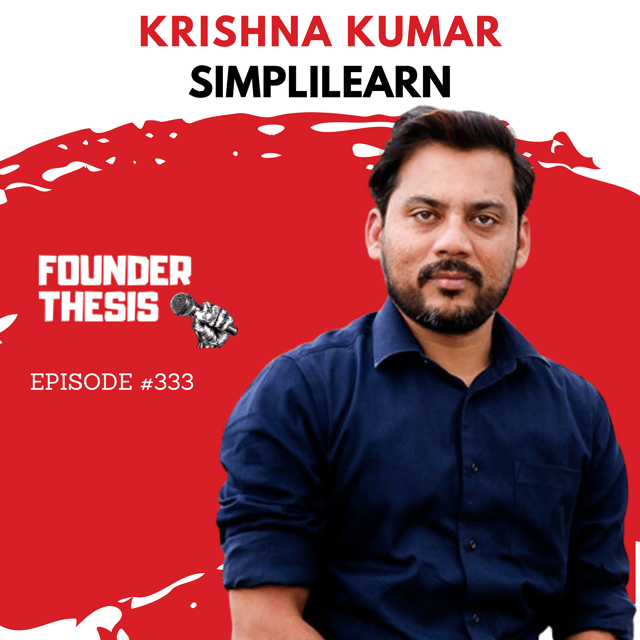 Krishna Kumar shares how he turned a blog into a 700 cr business | Simplilearn image