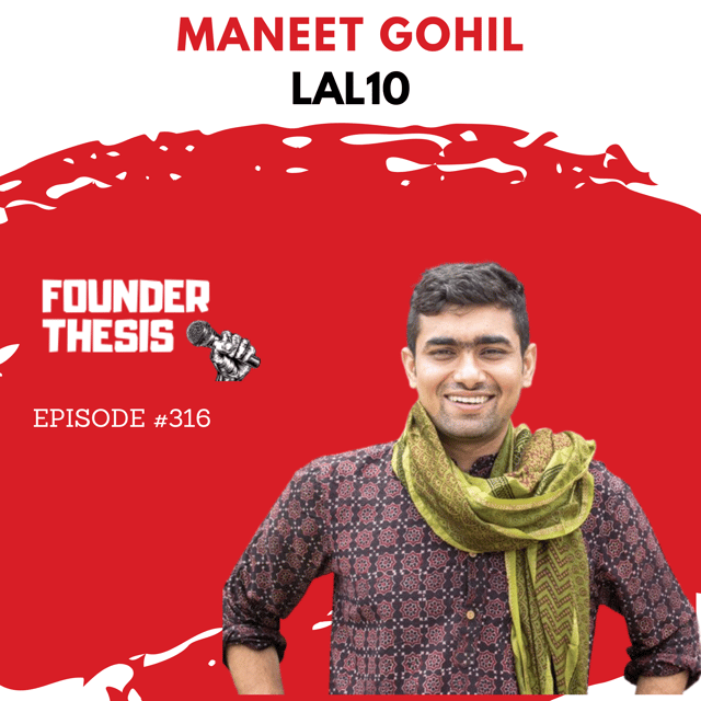 How Maneet Gohil digitised the Indian textile eco-system & scaled a side-hustle to ₹200cr ARR ( Lal10) image