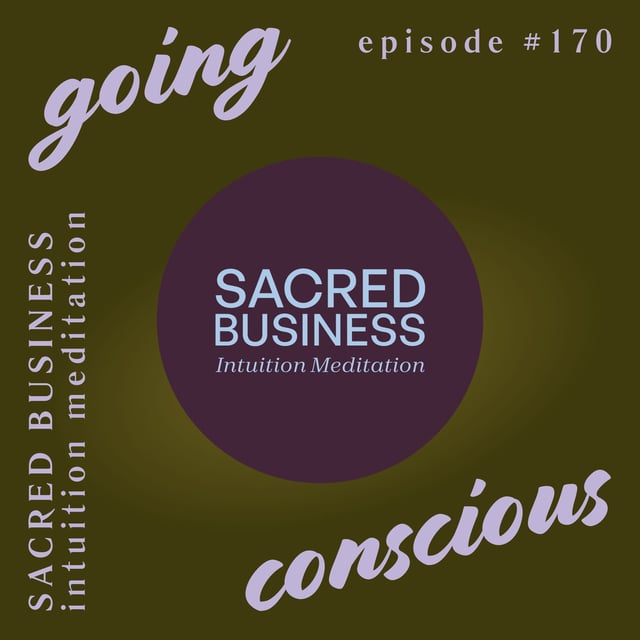 #170 Sacred Business Book Intuition Meditation by Nikki Trott image