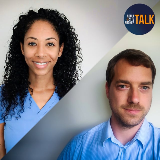 Adult Site Broker Talk Episode 290 with Stacy Feemster and Andras Vegh of Talent Testing Service image