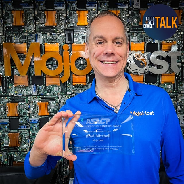Adult Site Broker Talk Episode 282 with Brad Mitchell of Mojohost image