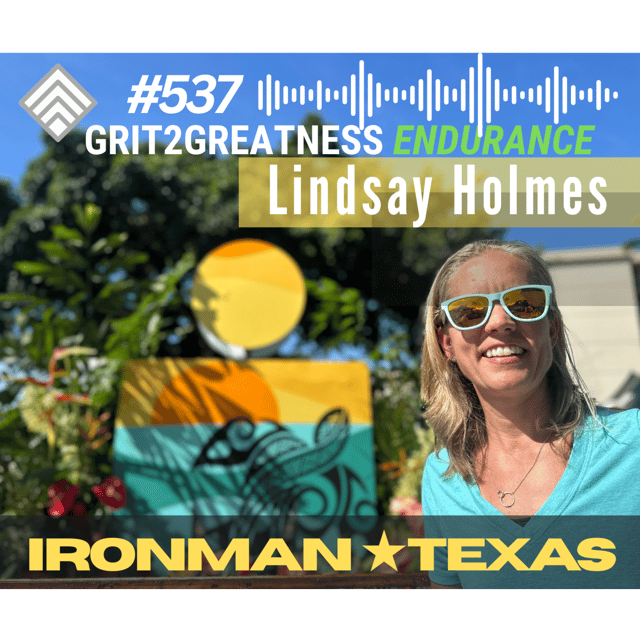 #537 Lindsay Holmes IMTX: What 14 IRONMANs Teach You About Grit image