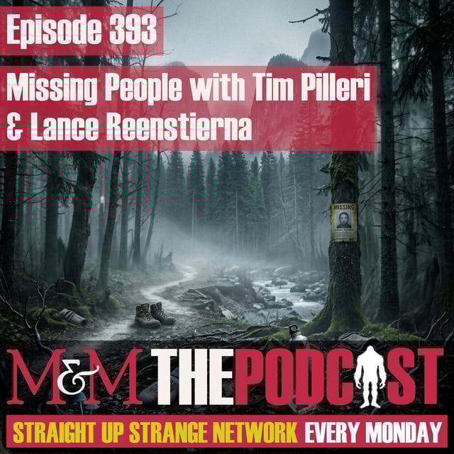 Mysteries and Monsters: Episode 393 Missing People with Tim Pilleri and Lance Reenstiena image