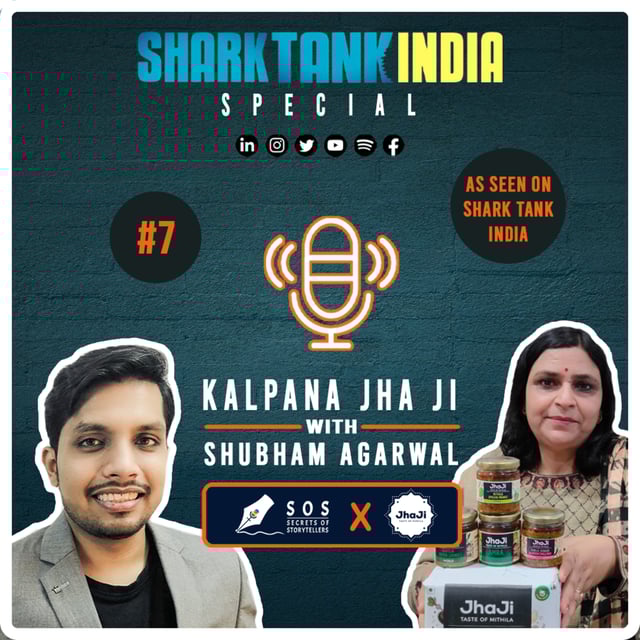 Shark Tank India Special | JhaJi Pickle | Kalpana Jha ji ki Personal story image