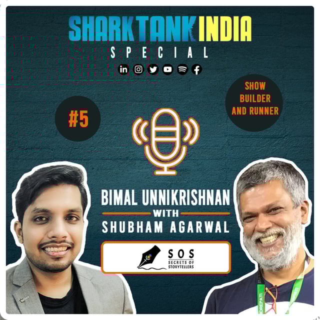 Shark Tank India Show Builder & Runner | Bimal Unnikrishnan image
