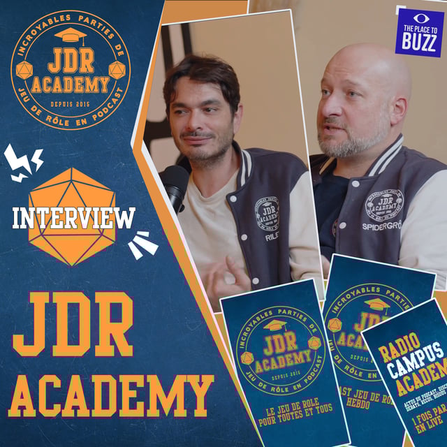 INTERVIEW - Rencontre avec la JDR ACADEMY  (The Place to Buzz) image