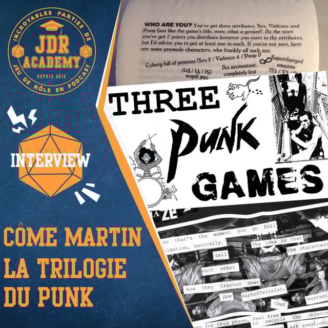 INTERVIEW - Côme Martin et La Trilogie du Punk image