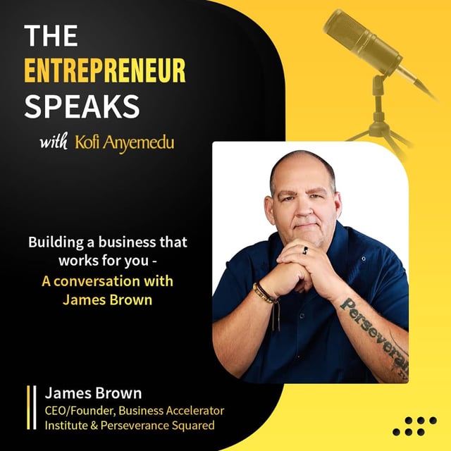 Building a business that works for you - A conversation with James Brown image