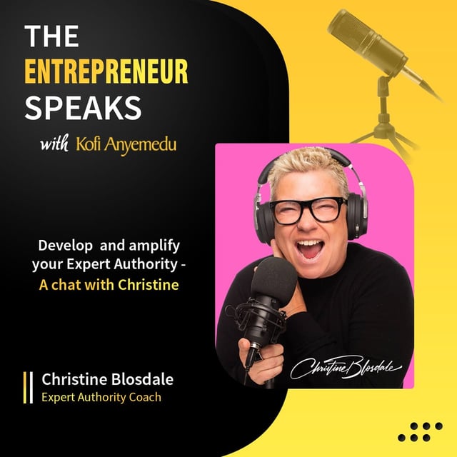 Develop and Amplify your Expert Authority - A chat with Christine image