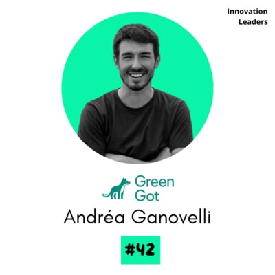 🇫🇷 #42 – Andréa Ganovelli – Co-fondateur & CEO – Green-Got 🎙️ Créer une banque pour changer le monde image