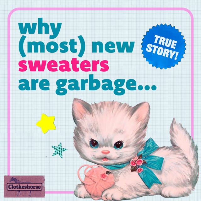 REWIND: Why new sweaters are kinda garbage, with Dani of Picnicwear image