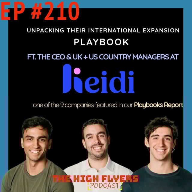 #210 Heidi's US & UK Expansion — Lessons from the Startup Growing Faster Than Canva (Playbooks Report Feature) image