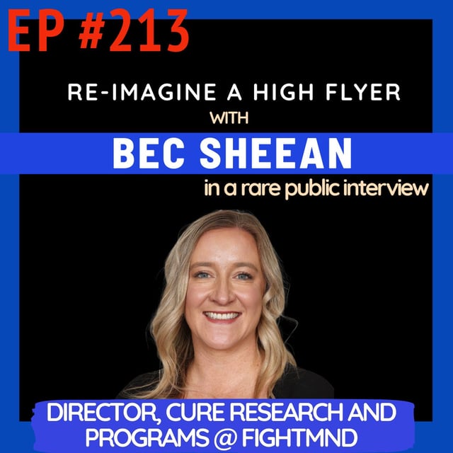 #213 Dr. Bec Sheean: FightMND’s Research Director on Beating Motor Neurone Disease + AFL, Beanies & Big Freeze image