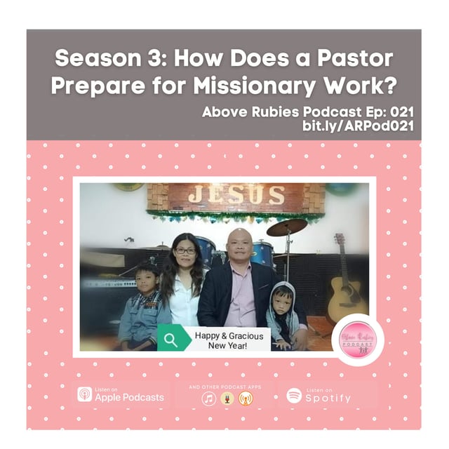 ARP 021 -  How Does a Pastor Prepare for Missionary Work? image