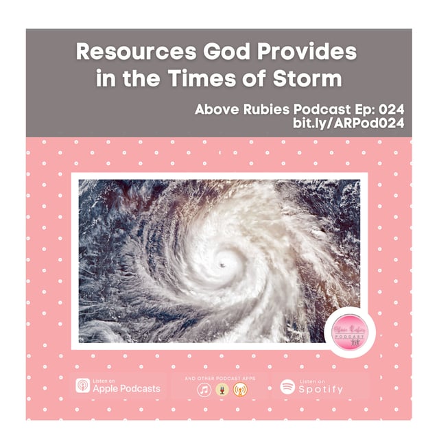 ARP 024 - Resources God Provides in the Times of Storm image