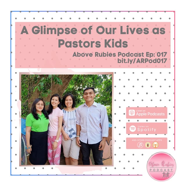 ARP 017 - A Glimpse of Our Lives as Pastor's Kids image