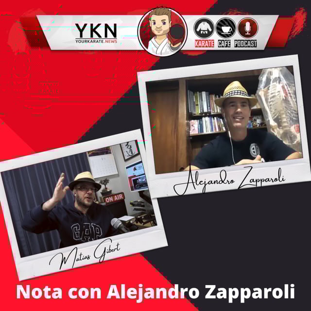 Ep.008 - Alejandro Zapparoli - Meibukan Sudamerica - Karate Cafe Podcast  image