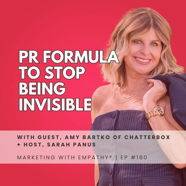 160. PR Formula to Stop Being Invisible | Amy Bartko image