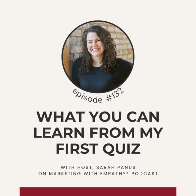 132. What You Can Learn from My First Quiz image