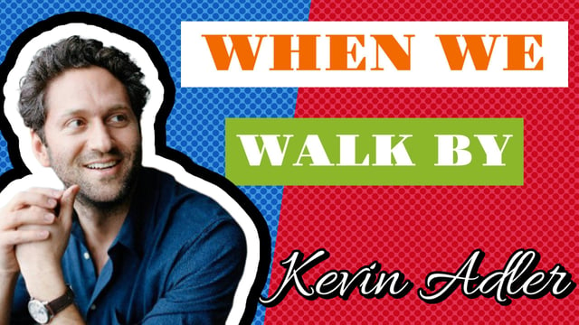 "When we Walk By" with author, Kevin Adler & the role we can play in ending homelessness in America image