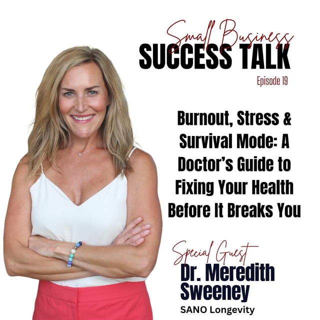 E19: Burnout, Stress & Survival Mode: A Doctor’s Guide to Fixing Your Health Before It Breaks You image