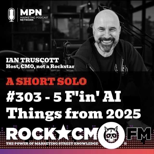 The Rockstar CMO Solo: 5 F'in' AI Things from 2025 image