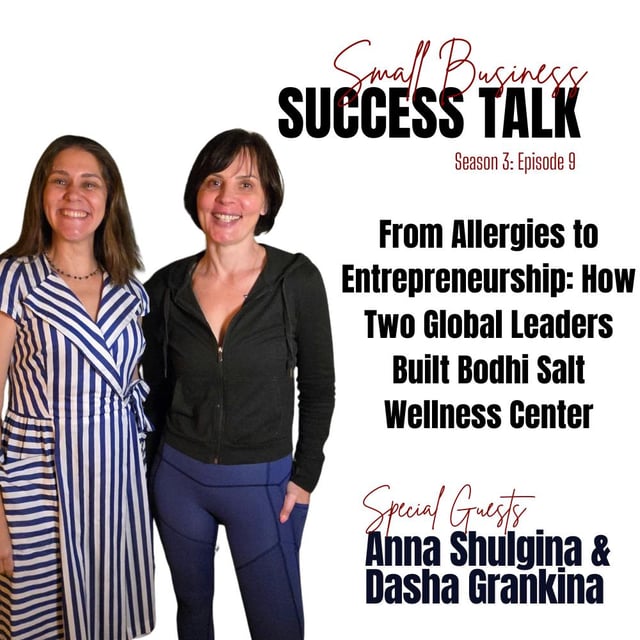S3E9: From Allergies to Entrepreneurship: How Two Global Leaders Built Bodhi Salt Wellness Center image