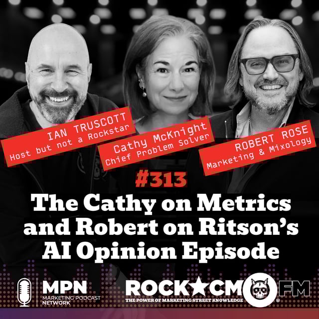 The Cathy on Metrics and Robert on Ritson’s AI Opinion Episode image