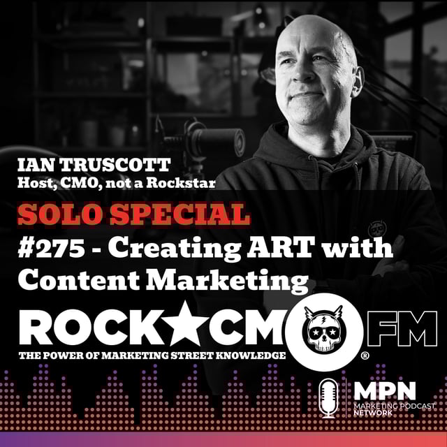 The Rockstar CMO Solo: Creating ART with Content Marketing image