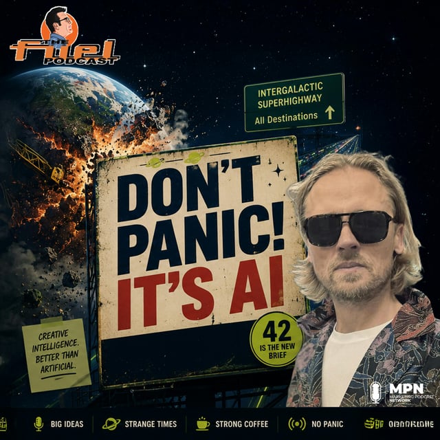 James Sherwood-Rogers - Don't Panic! It's AI image