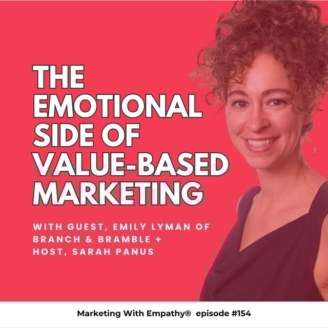 154. The Emotional Side of Value-Based Marketing  - Emily Lyman image