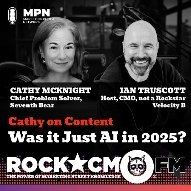 Cathy on Content: Was it Just AI in 2025? image