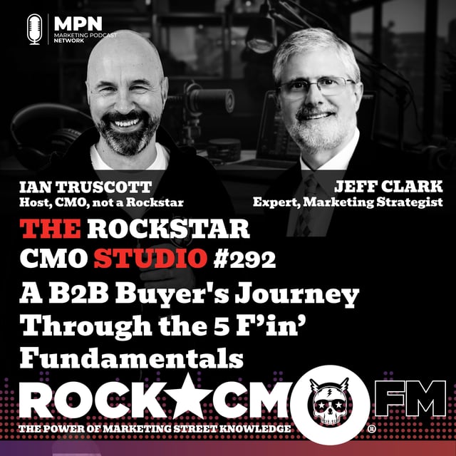 The Rockstar CMO Studio - A B2B Buyer's Journey Through the 5 F’in’ Fundamentals image