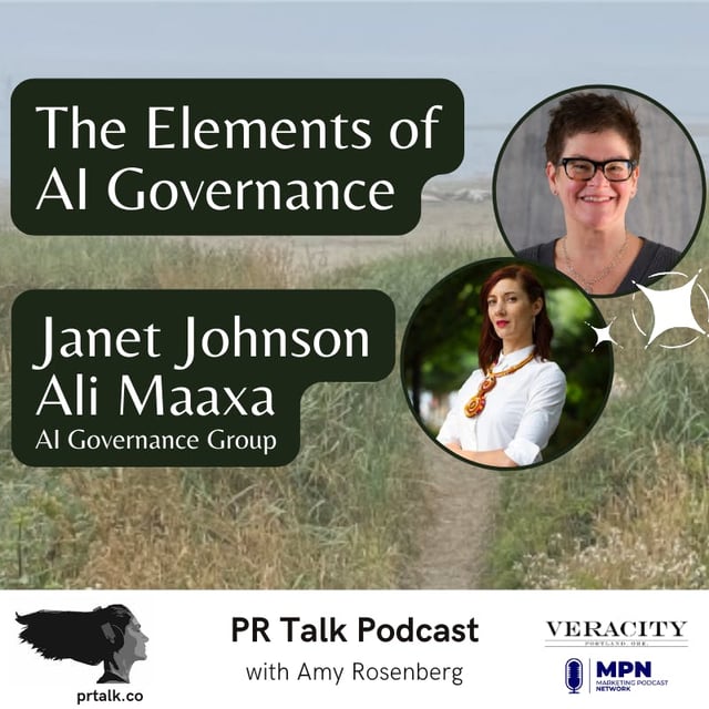 The Elements of AI Governance with Janet Johnson and Ali Maaxa image