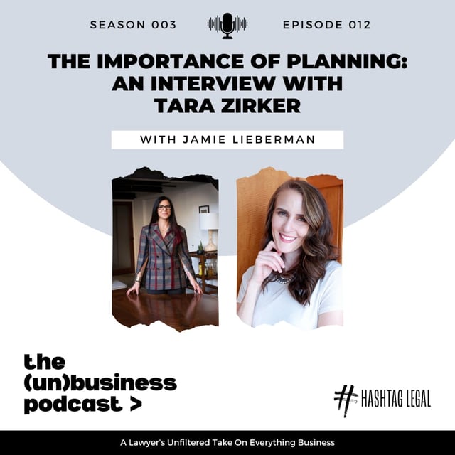 Season 3, Episode 12- The Importance of Planning:  An Interview with Tara Zirker image