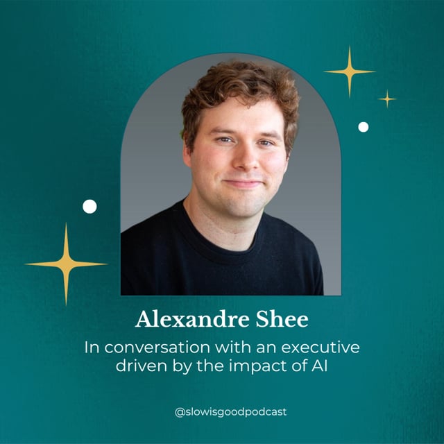 Episode 19 - In conversation with an executive driven by the impact of AI with Alex Shee image
