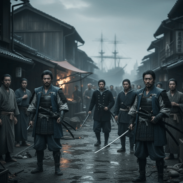 Meiji Firestorm: The Collapse of the Samurai World image