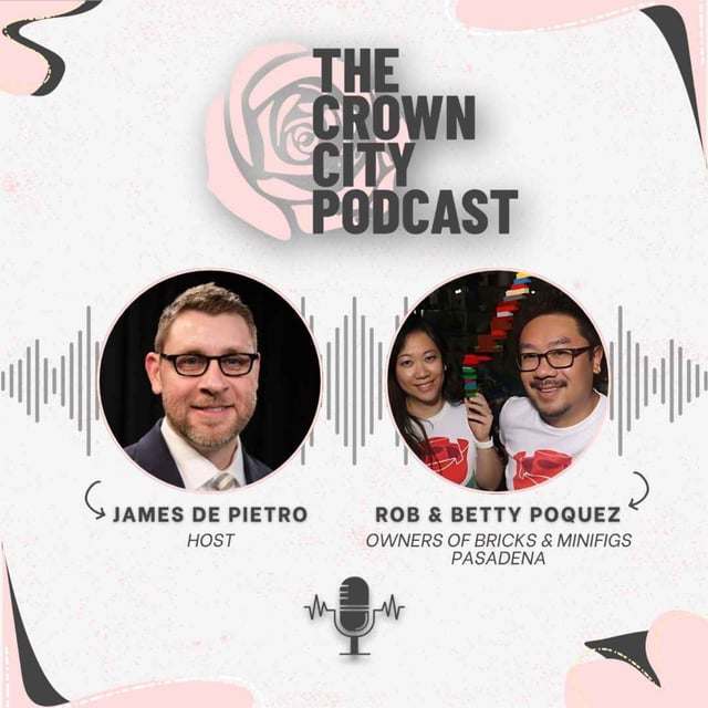 Episode 57: Betty and Rob Poquez of Bricks & Minifigs Pasadena image