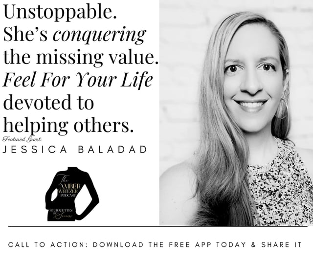 THE AMBER WEITZER PODCAST | SILHOUETTES OF SUCCESS | JESSICA BALADAD | EPISODE 137 image