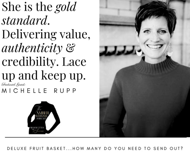 THE AMBER WEITZER PODCAST | SILHOUETTES OF SUCCESS | MICHELLE RUPP | EPISODE 139 image